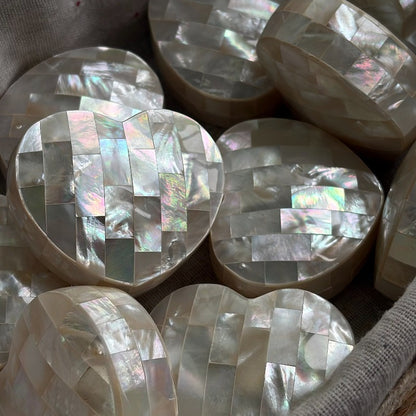 Heart Shell Jewelry Box