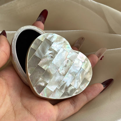 Heart Shell Jewelry Box