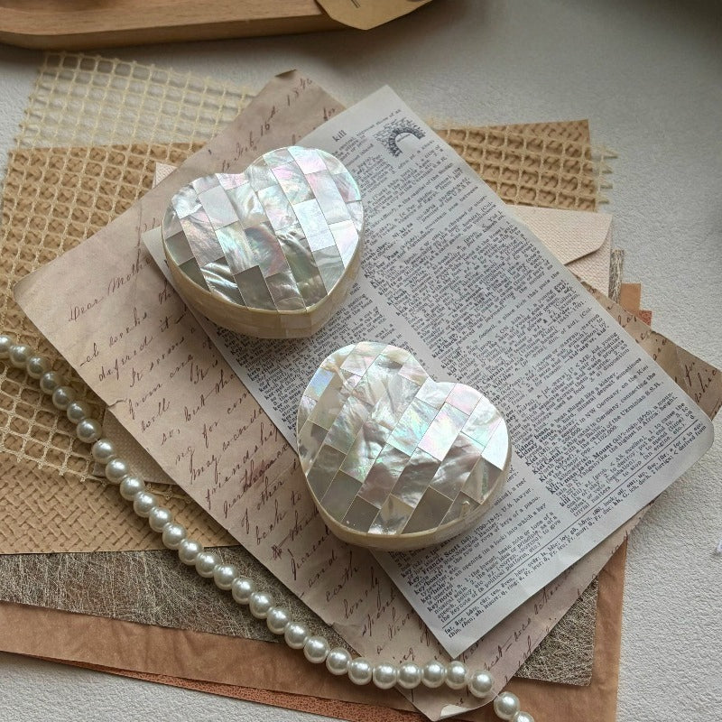 Heart Shell Jewelry Box